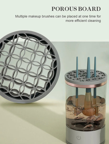 Revolutionary Electric Makeup Brush Cleaner & Dryer - Effortless Cleaning in Minutes!