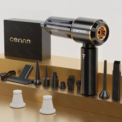 Powerful Cordless Mini Car Vacuum Cleaner - Your Ultimate Handheld Portable Cleaning Solution