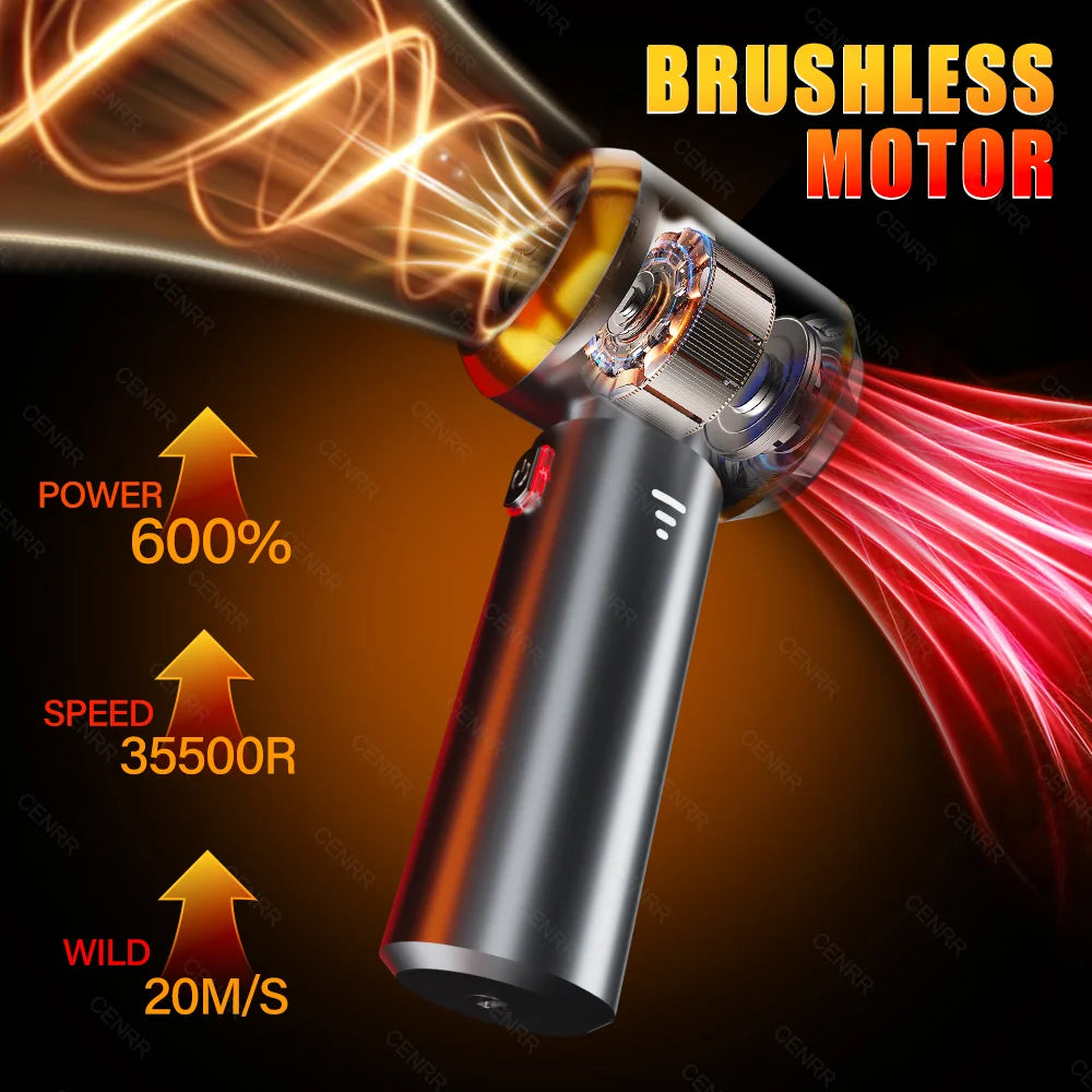 Powerful Cordless Mini Car Vacuum Cleaner - Your Ultimate Handheld Portable Cleaning Solution