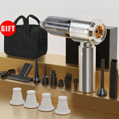 Powerful Cordless Mini Car Vacuum Cleaner - Your Ultimate Handheld Portable Cleaning Solution