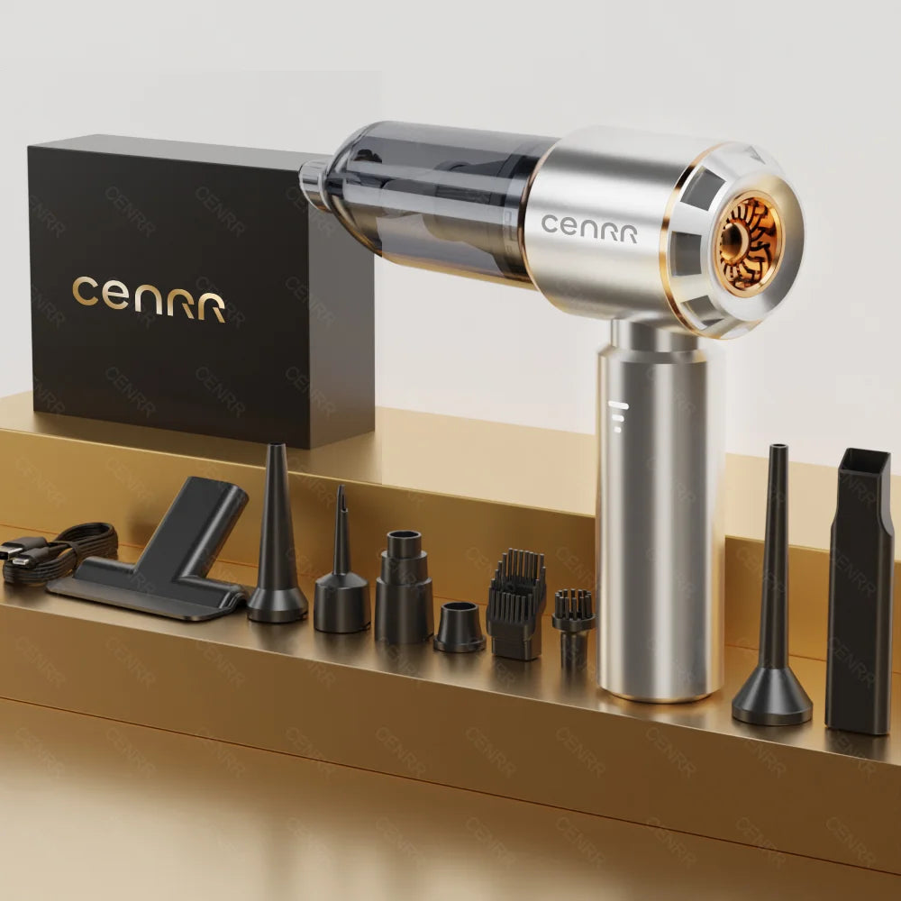 Powerful Cordless Mini Car Vacuum Cleaner - Your Ultimate Handheld Portable Cleaning Solution