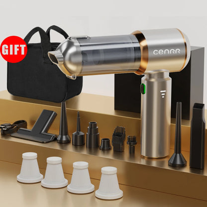 Powerful Cordless Mini Car Vacuum Cleaner - Your Ultimate Handheld Portable Cleaning Solution
