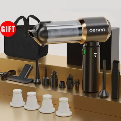 Powerful Cordless Mini Car Vacuum Cleaner - Your Ultimate Handheld Portable Cleaning Solution