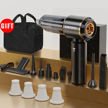 Powerful Cordless Mini Car Vacuum Cleaner - Your Ultimate Handheld Portable Cleaning Solution