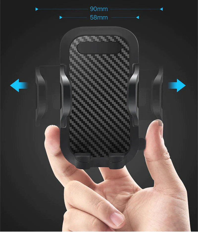 Revolutionary 360° Universal Car Phone Mount - Secure Windshield Holder for Your Mobile Device and GPS